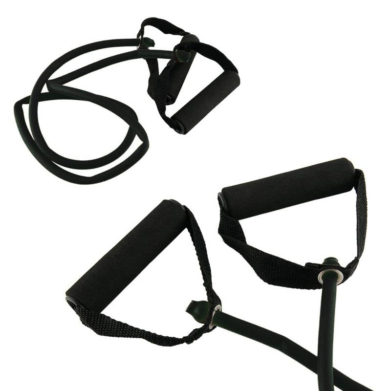 Tubo elastico con maniglie Strong Nero