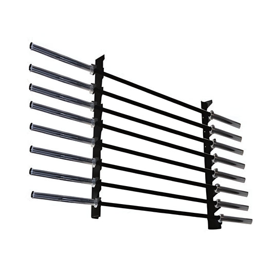 Wall rack bilancieri 8 posti rastrelliera a muro