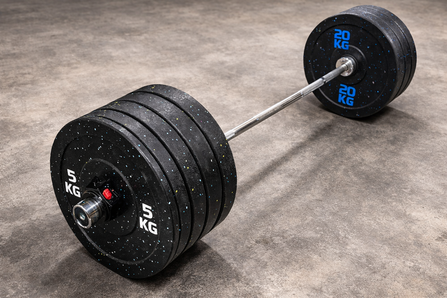 Set Hi-Temp Bumper + Bilanciere -130 Kg in totale