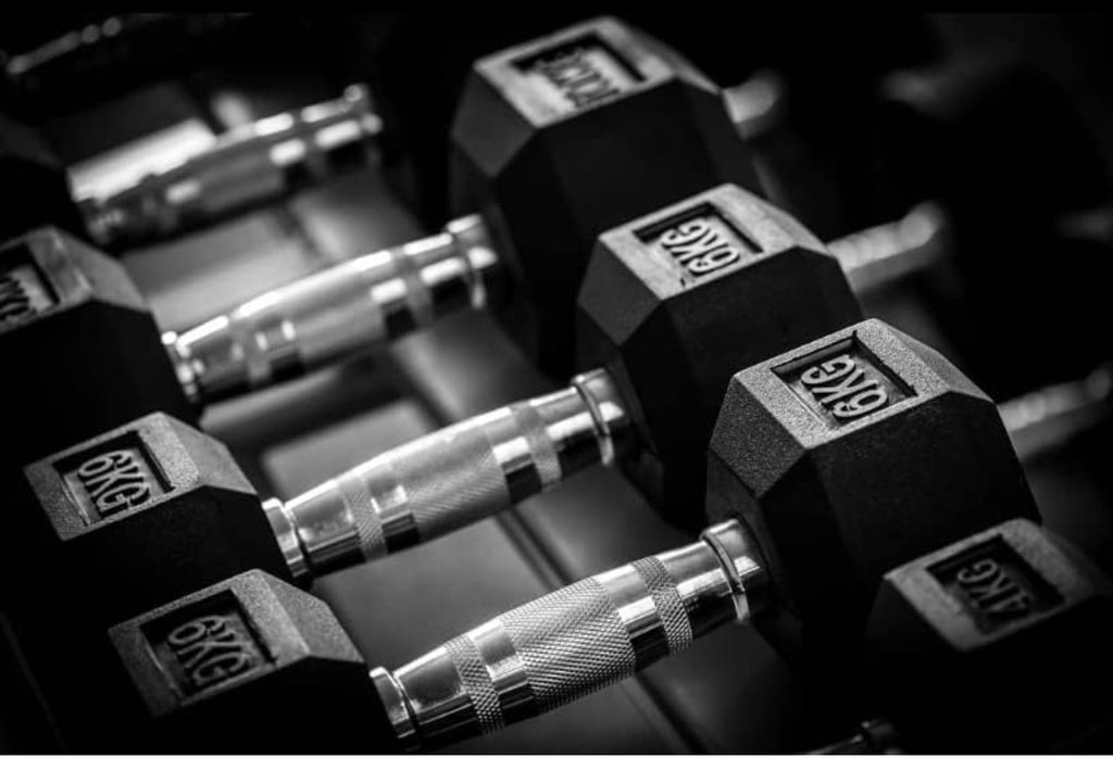 Set Manubri Esagonali Gommati da 2,5 Kg a 25 Kg (10 paia) – Peso Totale 225kg