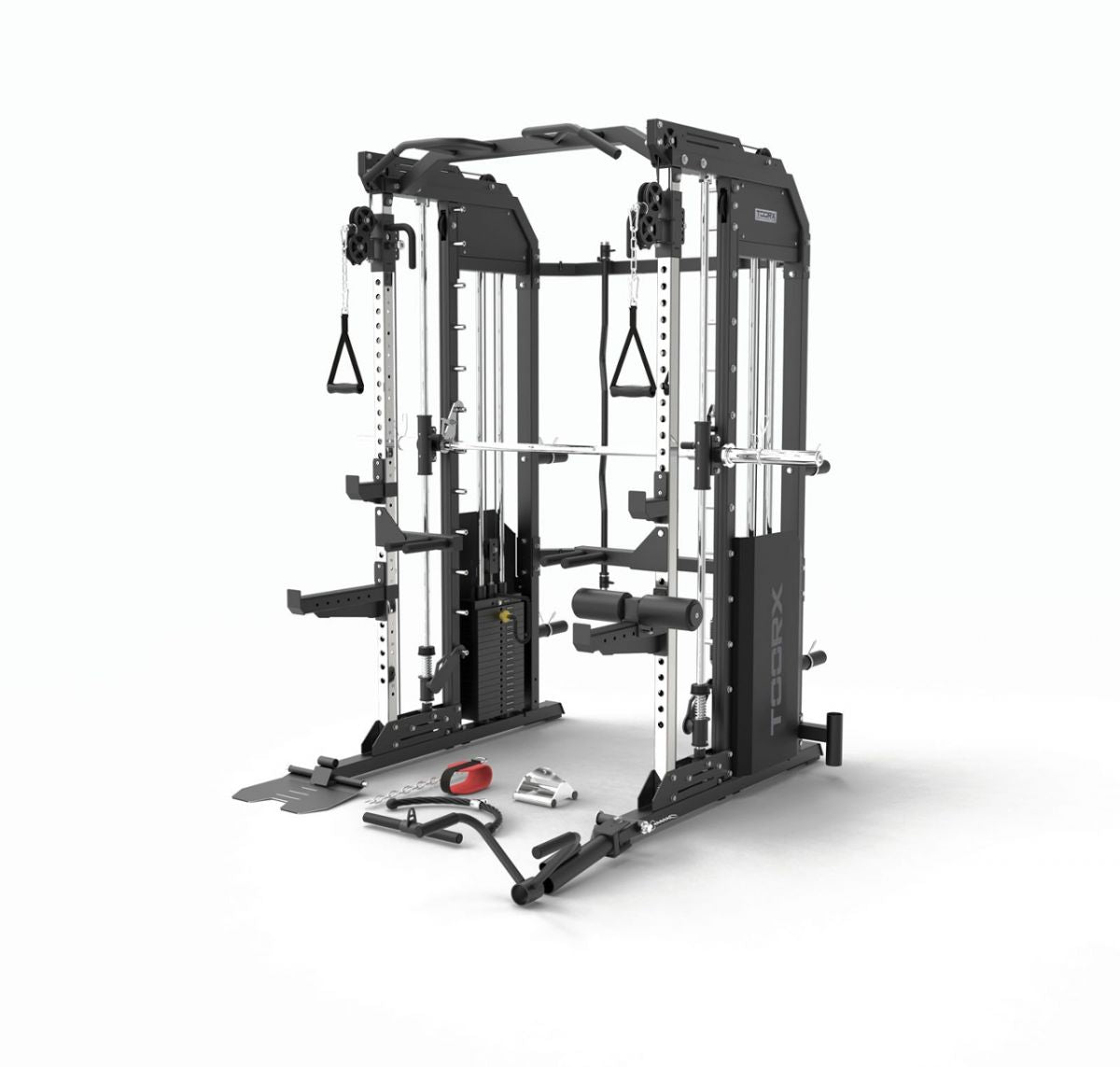Toorx Professional ASX-5000 Stazione All in One con Pacco Pesi 2x90 kg