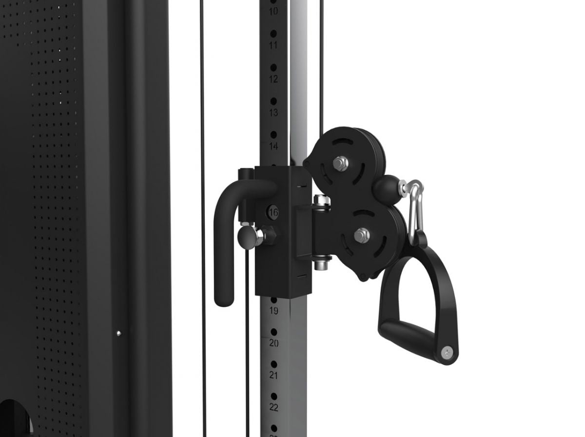 CSX-3500 Stazione Dual Pulley con Pacco Pesi in Acciaio 2 x 90 kg