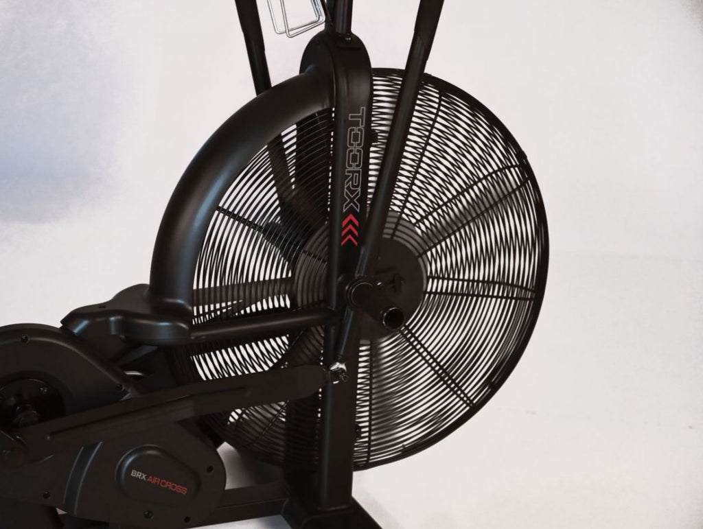 Toorx Brx-Air Cross - Cyclette professionale ad aria con 7 pale radianti