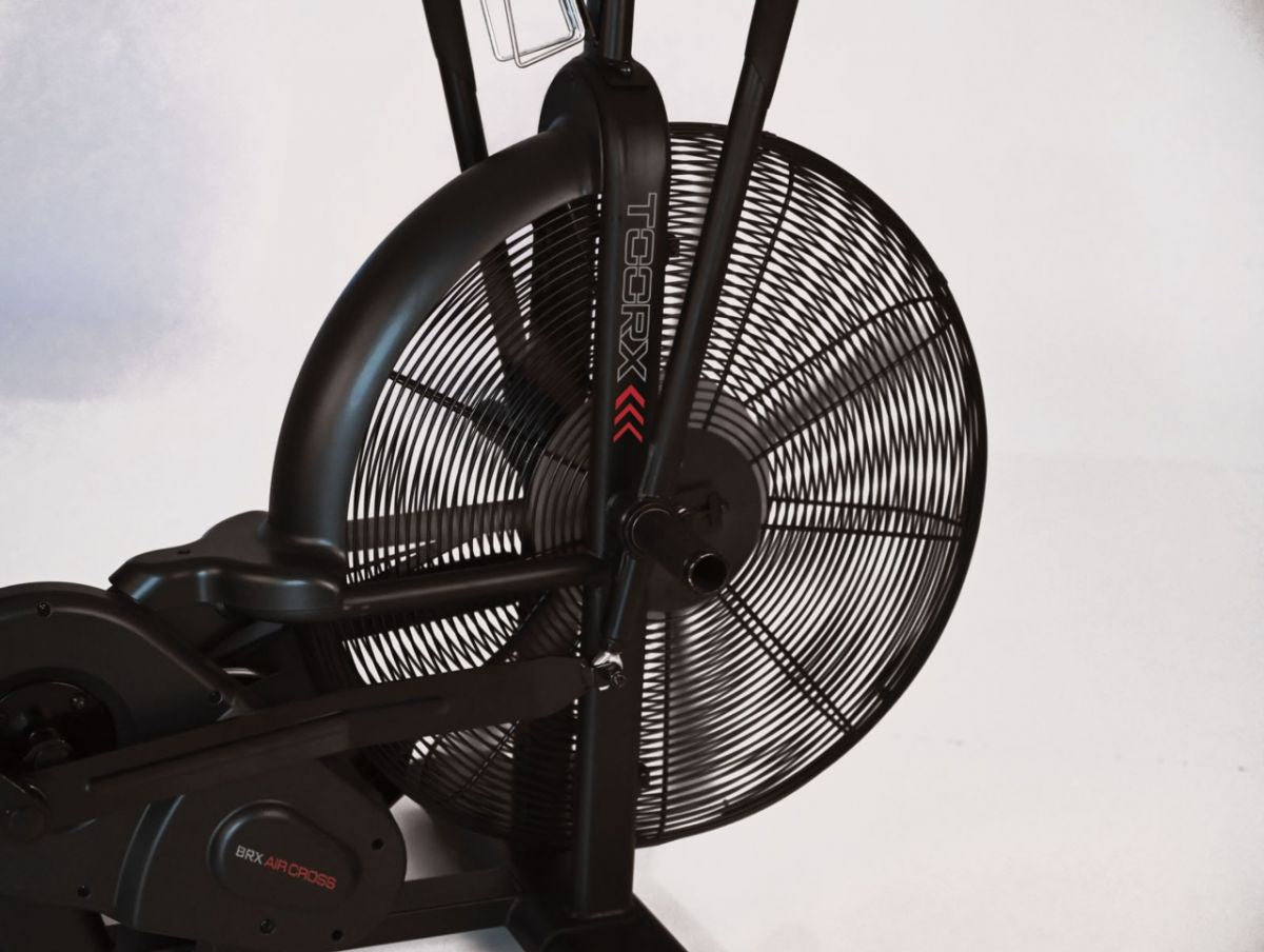 Toorx Brx-Air Cross - Cyclette professionale ad aria con 7 pale radianti