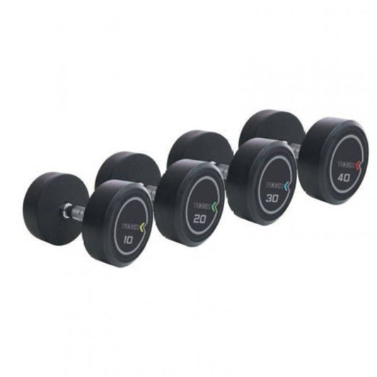 Serie manubri tondi Toorx Pro da 4 a 24 kg (coppie)